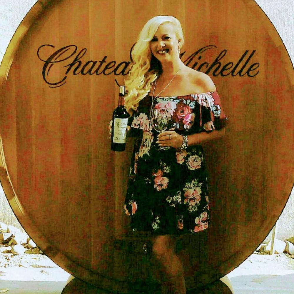 Off shoulder floral dress, Zeagoo burgundy